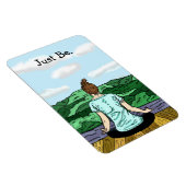 Gewoon Inspirerende Yoga Natuur Magneet (Rechterzijde)