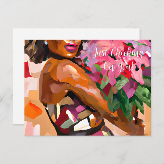 Gewoon je Briefkaart controleren (Voorkant / Achterkant)