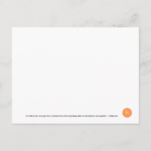 Gewoon je Briefkaart controleren (Achterkant)