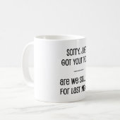 Gewoon Jouw tekst Koffiemok (Voorkant links)