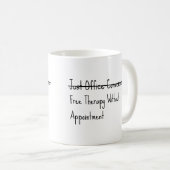 Gewoon kantoorconversaties koffiemok (Voorkant rechts)