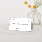 Gewoon katholiek wit plaatskaartje (Voorkant)