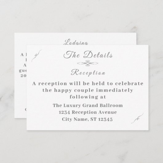 Gewoon katholieke behuizing Kaart (Voorkant / Achterkant)