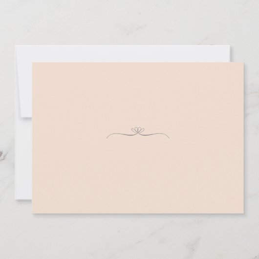 Gewoon katholieke bruiloft save the date (Achterkant)