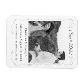 Gewoon katholieke bruiloft uitnodiging magneet (Horizontaal)