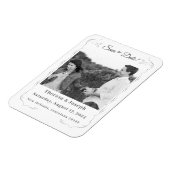 Gewoon katholieke bruiloft uitnodiging magneet (Linkerzijde)