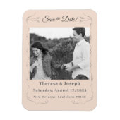 Gewoon katholieke bruiloft uitnodiging magneet (Verticaal)