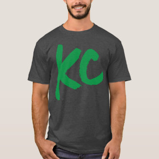 Gewoon KC groen op groen T-shirt
