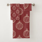 Gewoon kerstCollectie - Bauble Bad Handdoek (Insitu)