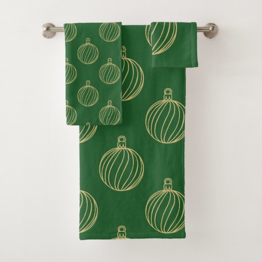 Gewoon kerstCollectie - Bauble Bad Handdoek (Insitu)