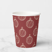 Gewoon kerstCollectie - Bauble Papieren Bekers (Achterkant)