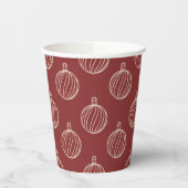 Gewoon kerstCollectie - Bauble Papieren Bekers (Links)