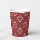 Gewoon kerstCollectie - Bauble Papieren Bekers (Rechts)