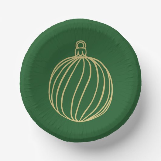 Gewoon kerstCollectie - Bauble Papieren Kommen (Voorkant)