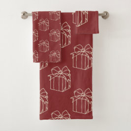 Gewoon kerstCollectie - Cadeau Bad Handdoek