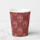 Gewoon kerstCollectie - Cadeau Papieren Bekers (Rechts)