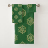 Gewoon kerstCollectie - Snowflake Bad Handdoek (Insitu)
