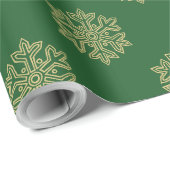 Gewoon kerstCollectie - Snowflake Cadeaupapier (Rol Hoek)