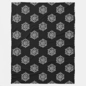 Gewoon kerstCollectie - Snowflake Fleece Deken (Voorkant)