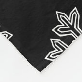 Gewoon kerstCollectie - Snowflake Fleece Deken (Hoek)