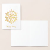 Gewoon kerstCollectie - Snowflake Folie Kaarten (Display)