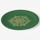 Gewoon kerstCollectie - Snowflake Papieren Bordje (Gekanteld)