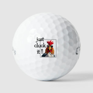 Gewoon Kieken Ervan Golfballen - Grappige Haan Woo