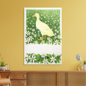 Gewoon kijken canvas afdruk (Insitu (Woonkamer))