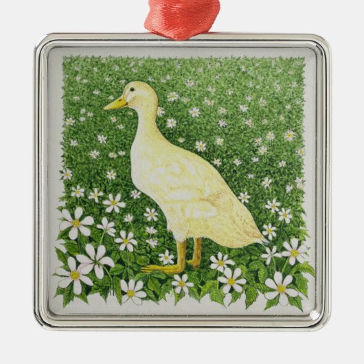 Gewoon kijken metalen ornament (Voorkant)