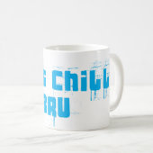 GEWOON KINDERBRU - Zeer cool RSA-gezegde Koffiemok (Voorkant rechts)