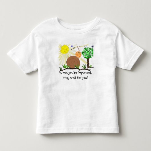 Gewoon Kinderen in het hart - slak (1a) - Belangri Kinder Shirts (Voorkant)