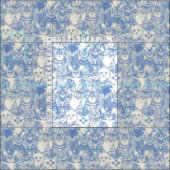 Gewoon kittens blauw stof (Delen)