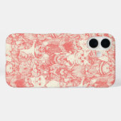 Gewoon kittens koraal roze Case-Mate iPhone case (Achterkant (horizontaal))