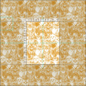 Gewoon kittens papaya stof (Delen)