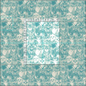 Gewoon kittens turkoois stof (Delen)