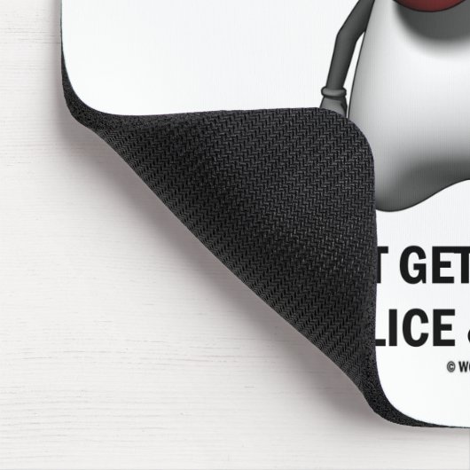 Gewoon klaar zijn voor de Slice & Dice Code (Duke) Muismat (Hoek)