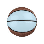 Gewoon kleur stevig, troebel, lichtblauw basketbal (Voorkant)