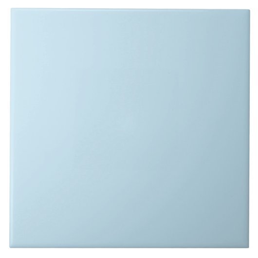 Gewoon kleur stevig, troebel, lichtblauw tegeltje (Voorkant)