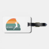 Gewoon klimmen bagagelabel (Achterkant horizontaal)