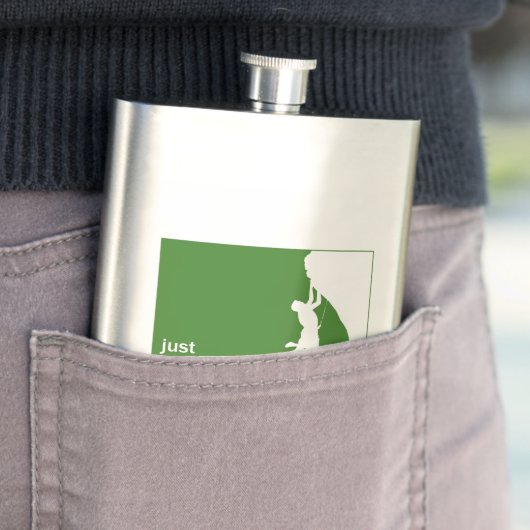 Gewoon klimmen heupfles (Voorbeeld)