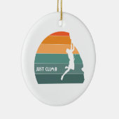 Gewoon klimmen keramisch ornament (Rechts)