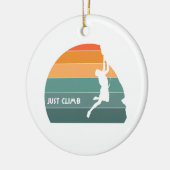 Gewoon klimmen keramisch ornament (Links)