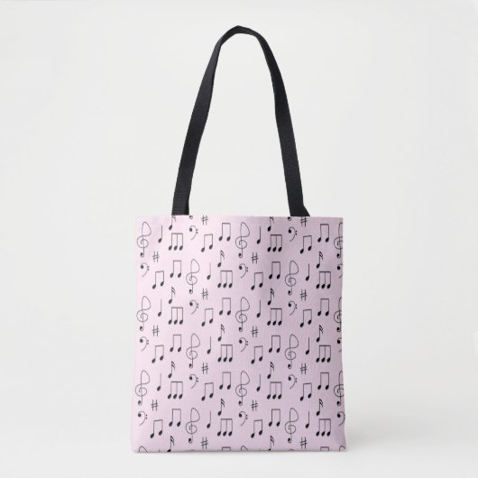 Gewoon kniproze tote bag (Voorkant)