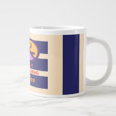 Gewoon koffie drinken grote koffiekop (Rechts)
