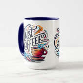 Gewoon koffie mok (Voorkant links)