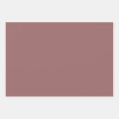 Gewoon koperen Roos Vale Roze tinten 3 tinten Inpakpapier Vel (Voorkant)