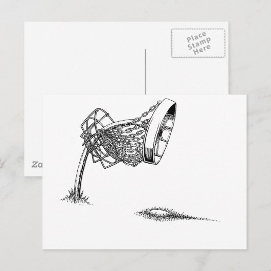 Gewoon kort briefkaart (Voorkant / Achterkant)