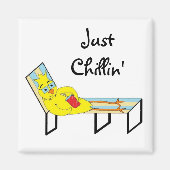 Gewoon kuikens koelen magneet (Voorkant)