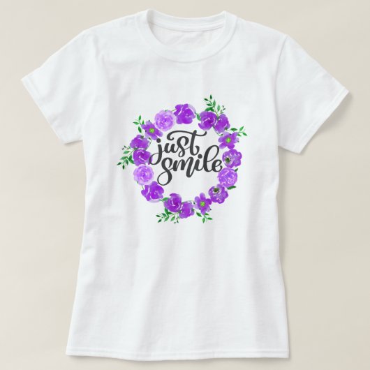 Gewoon lachen t-shirt (Design voorkant)