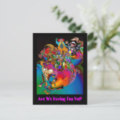 Gewoon Laugh Briefkaart (Staand voorkant)
